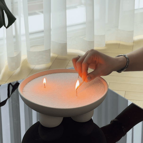 How to use Candle Sand - light